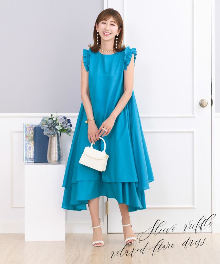 日本製 bernhard willhelm 水色変型半袖ワンピースプリーツリボン 希少Bernhard willhelm ベルンハルトウィルヘルム ワンピース 極美品