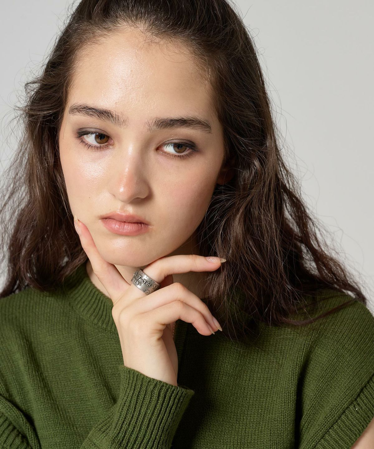 リング/指輪/アンティークライク/シルバー