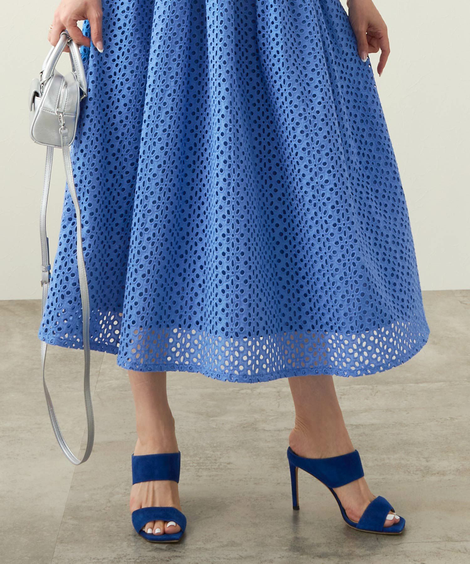 手洗い可/ ワンピース レース 白黒 綿 ロング 春夏 秋 大人 お呼ばれ かわいい きれいめ 清楚 洗濯 ジョイントスペース