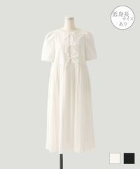 モノトーン 大花柄 ワンピース HUIT 全2色｜ hit331-0126【1