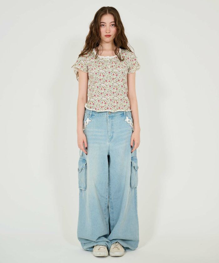 Bonnie ribbed cut and sew TINA：JOJUN 全1色｜tnj531-0875【2