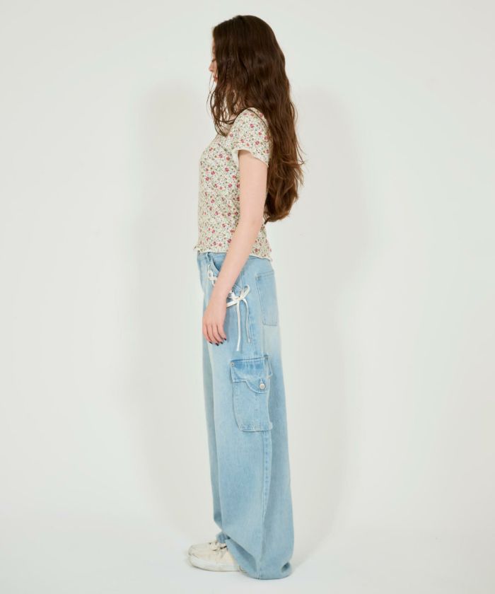 Bonnie ribbed cut and sew TINA：JOJUN 全1色｜tnj531-0875【2