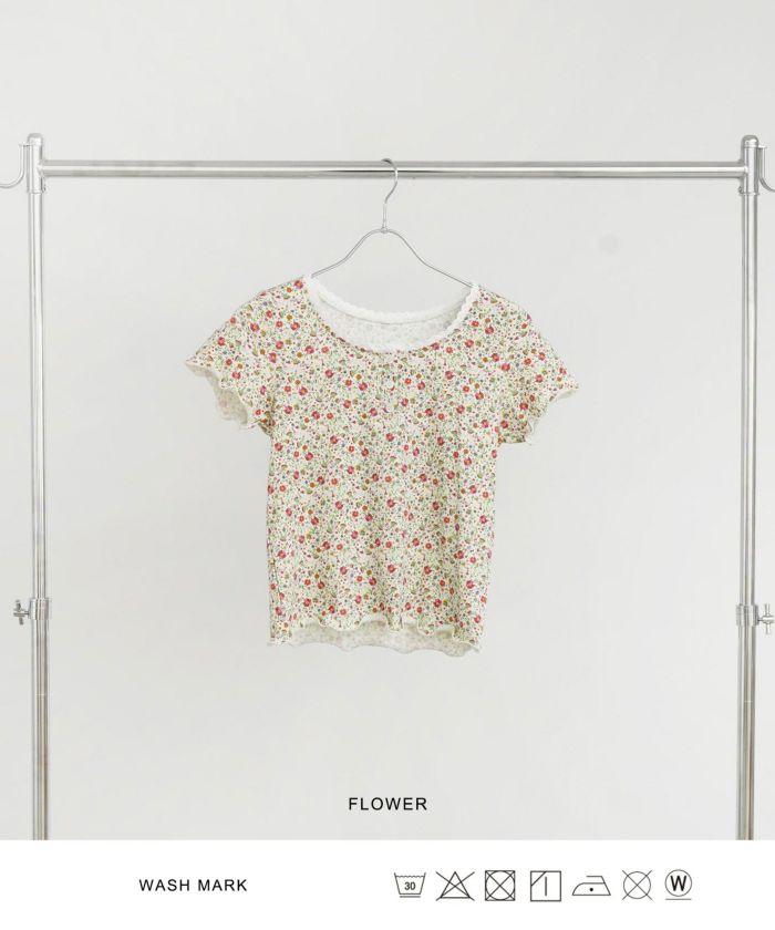 Bonnie ribbed cut and sew | mikoto | TINA：JOJUN
