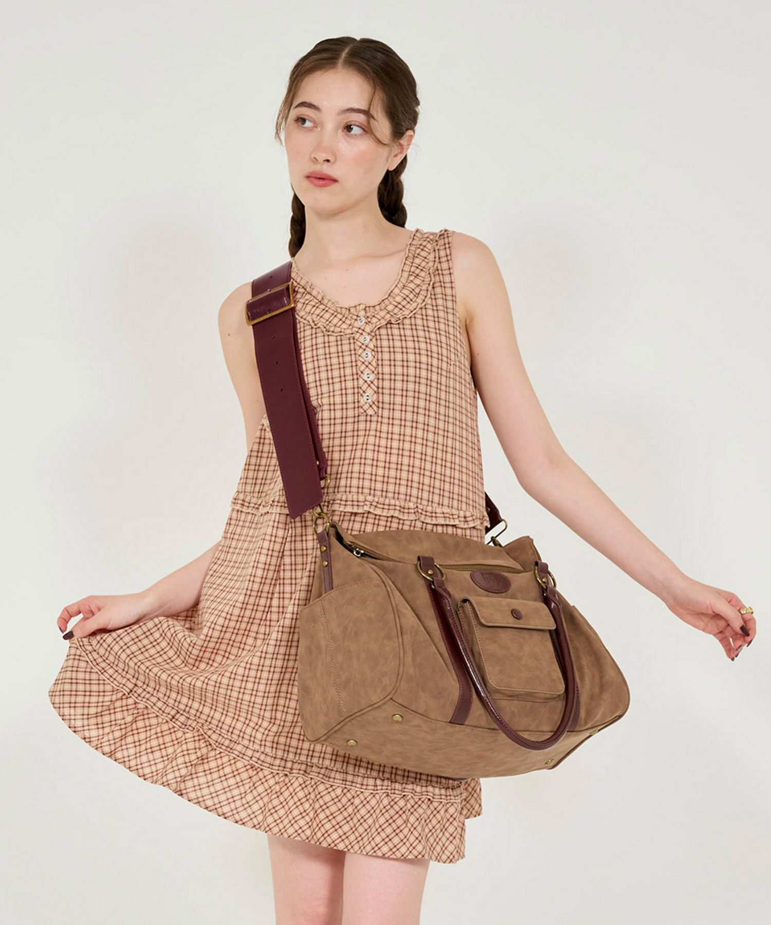 ショルダー付き トラベルバッグ TINA：JOJUN 全3色｜tnj932-0908【8  