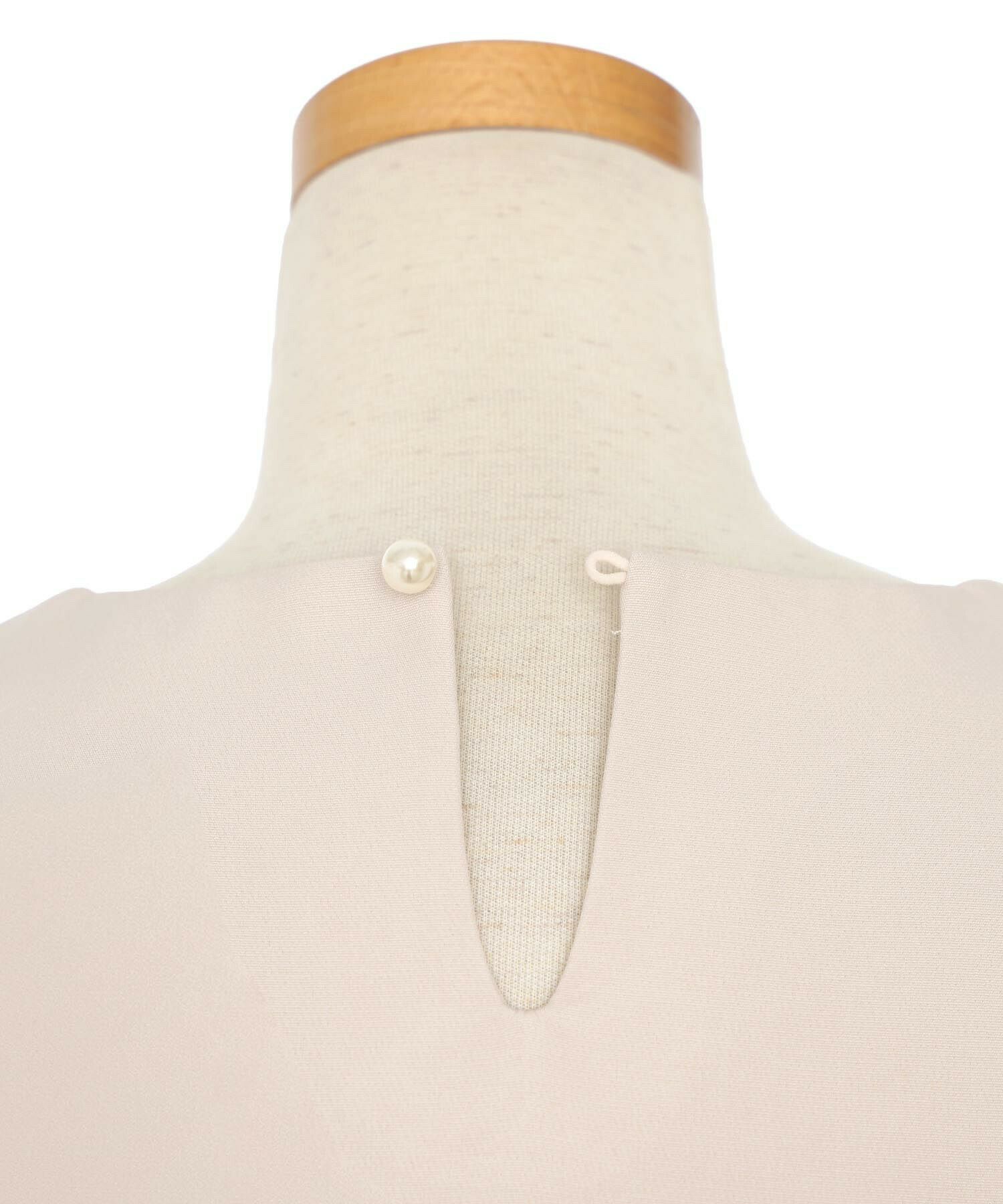 レディース/ワンピース/リラックス/イージー/おうち/ワンマイル/旅行/普段着/シンプル/リボン/パフスリーブ/半袖/5分袖/フレア/ロング/ギャザー/フリル/ティアード/上品/エレガント/フェミニン/カジュアル/休日コーデ/ピンク/イエロー/レモン/ミント/グリーン/ネイビー/青