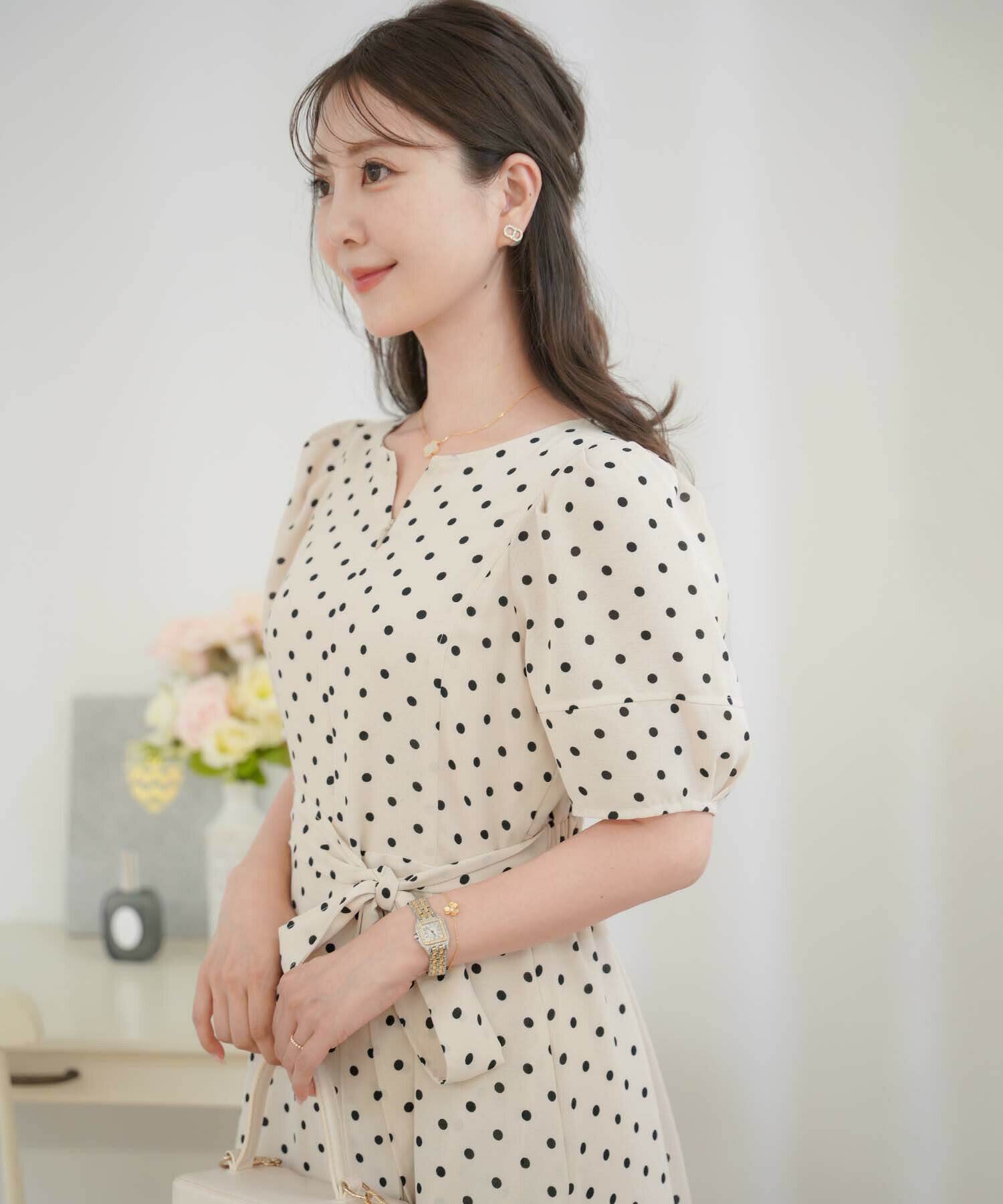 フロントファスナー アソートパターン ワンピース le reve vaniller 全  