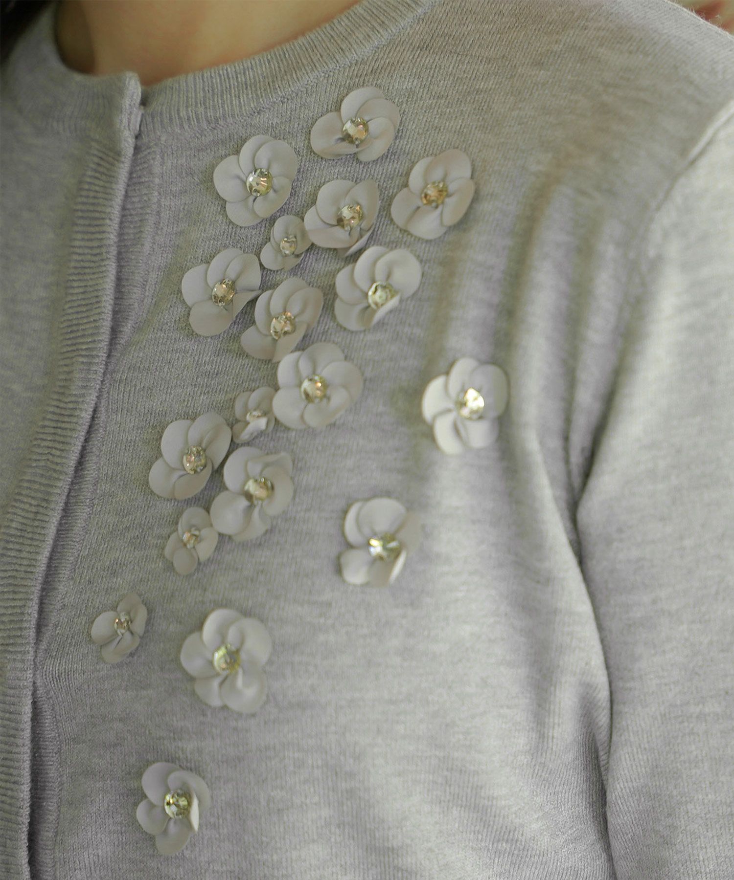 サテン上品ラメオールシーズンシンプルオフィス長袖/ピンクゴールド/ホワイト/ライトグレー/ブラック/M