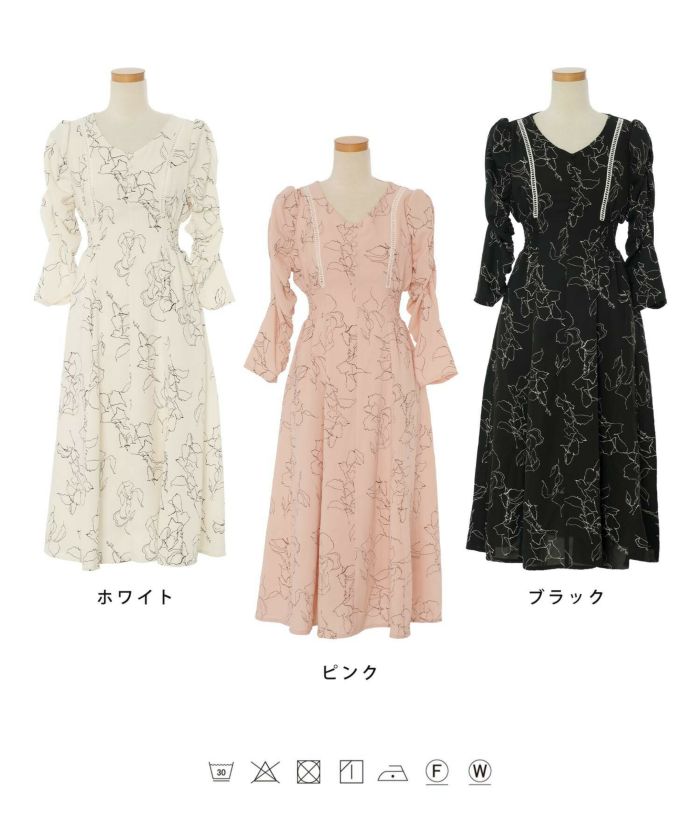 e-zakkamania stores 花柄ワンピース レディース ワンピース