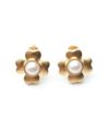 クローバー パール ピアス イヤリング Clover Pearl Pierce Earring