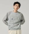 ユニセックス オリジナルイラストスウェット TINA：JOJUN 全1色