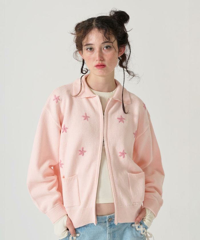 ニット/ニットジャケット/ライトアウター/カーディガン