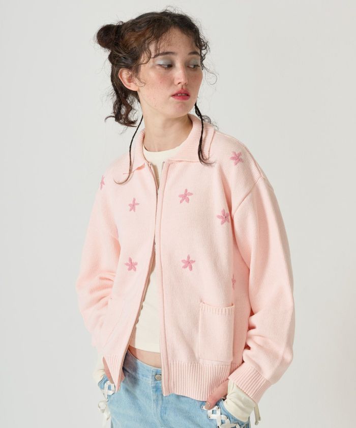 ニット/ニットジャケット/ライトアウター/カーディガン