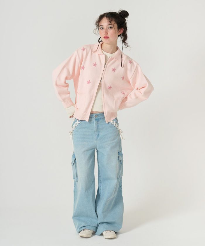 ニット/ニットジャケット/ライトアウター/カーディガン