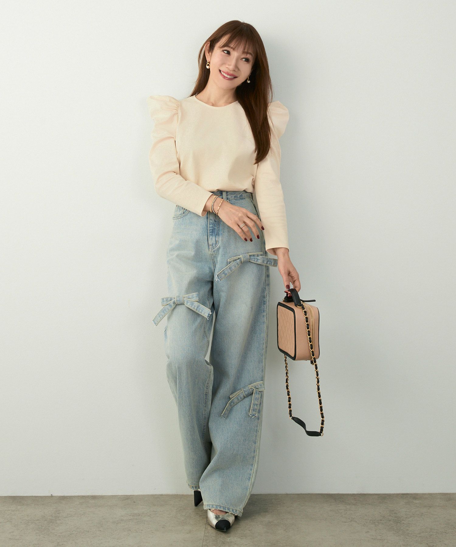 新色追加手洗い可トップスレディースオフィスかわいい大人きれいめ白黒ボーダーおすすめ人気ジョイントスペース