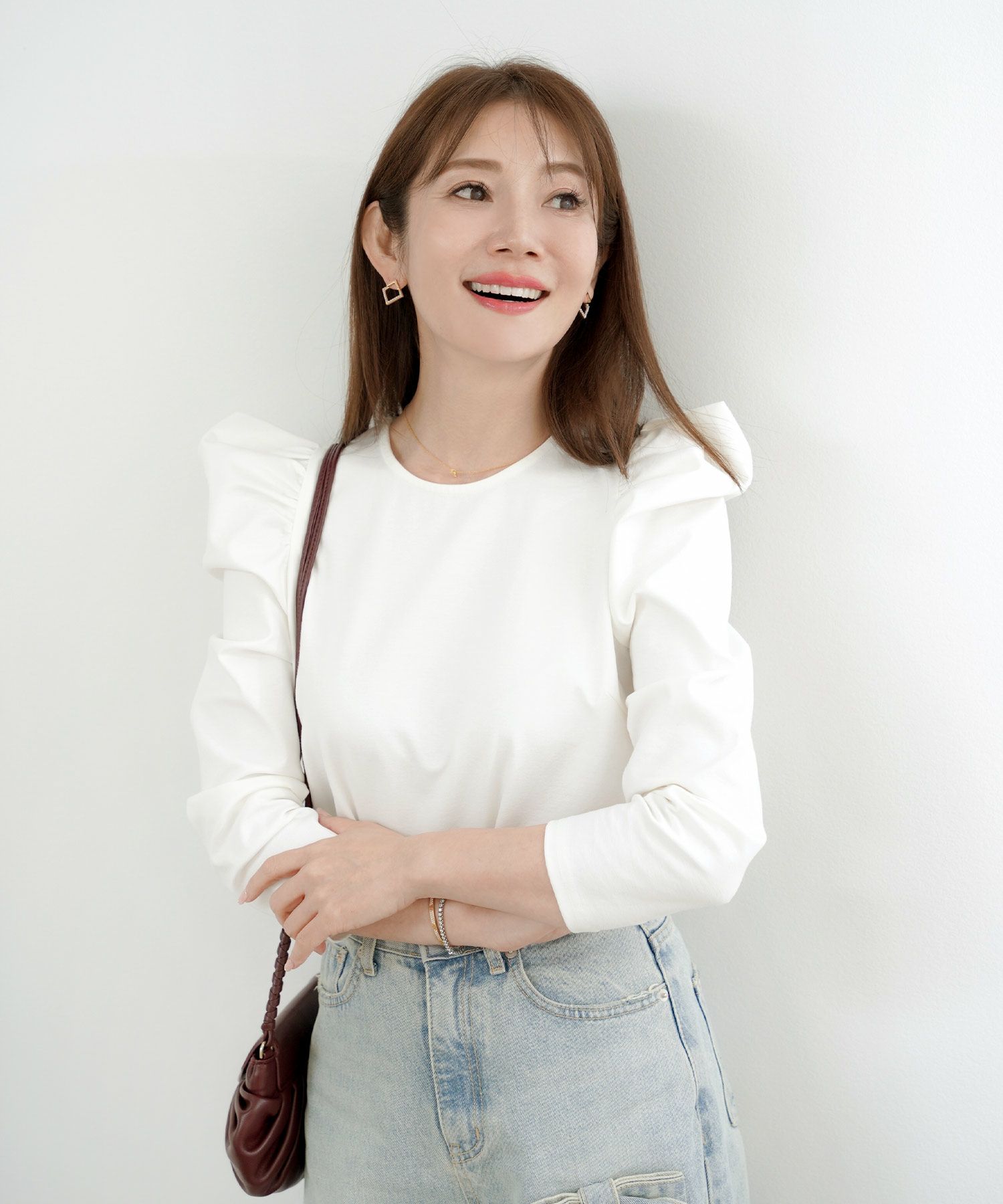 新色追加 手洗い可 トップス レディース オフィス かわいい 大人 きれいめ 白黒 ボーダー おすすめ 人気 ジョイントスペース