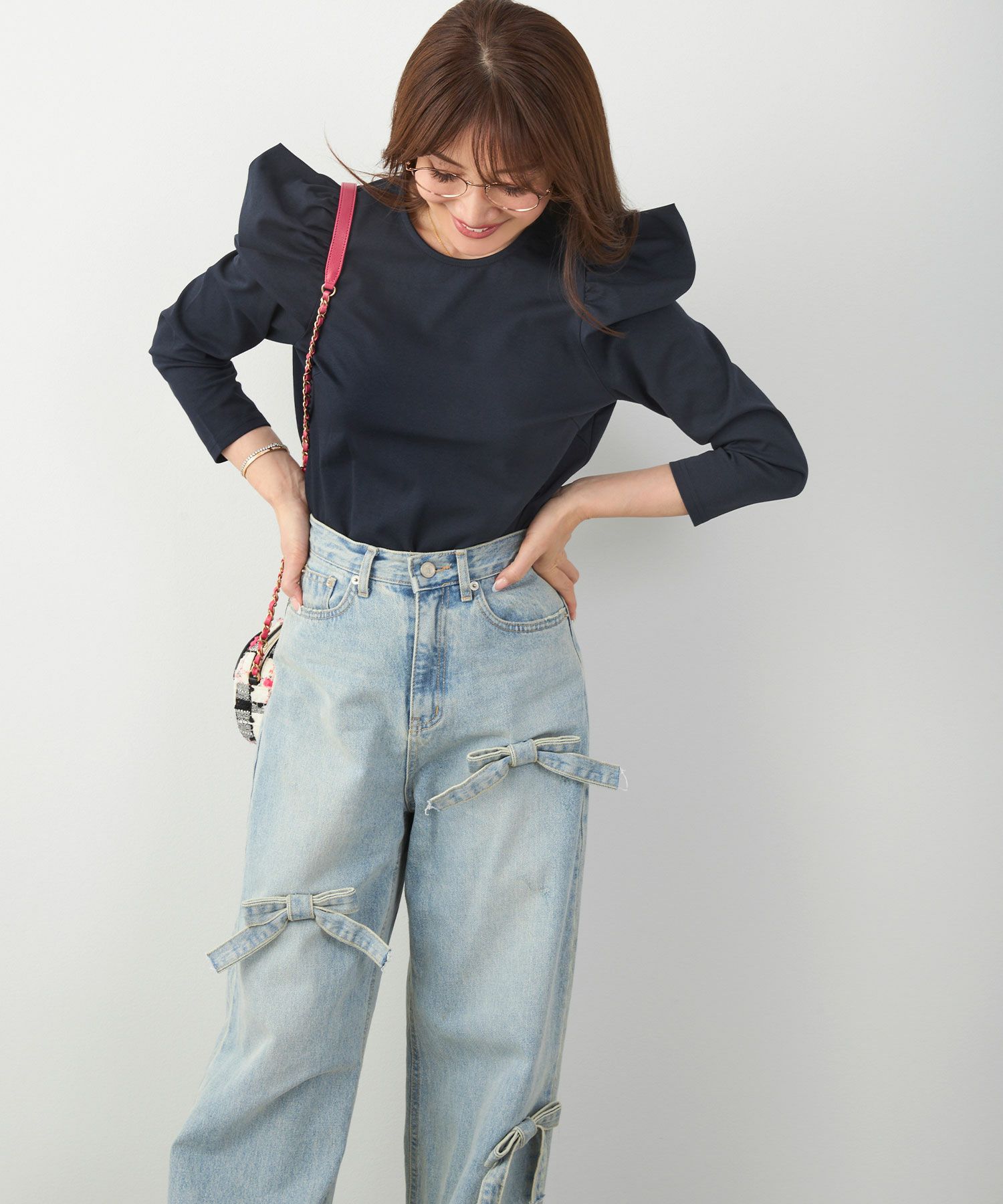 手洗い可 トップス レディース オフィス かわいい 大人 きれいめ 白黒 ボーダー おすすめ 人気 ジョイントスペース