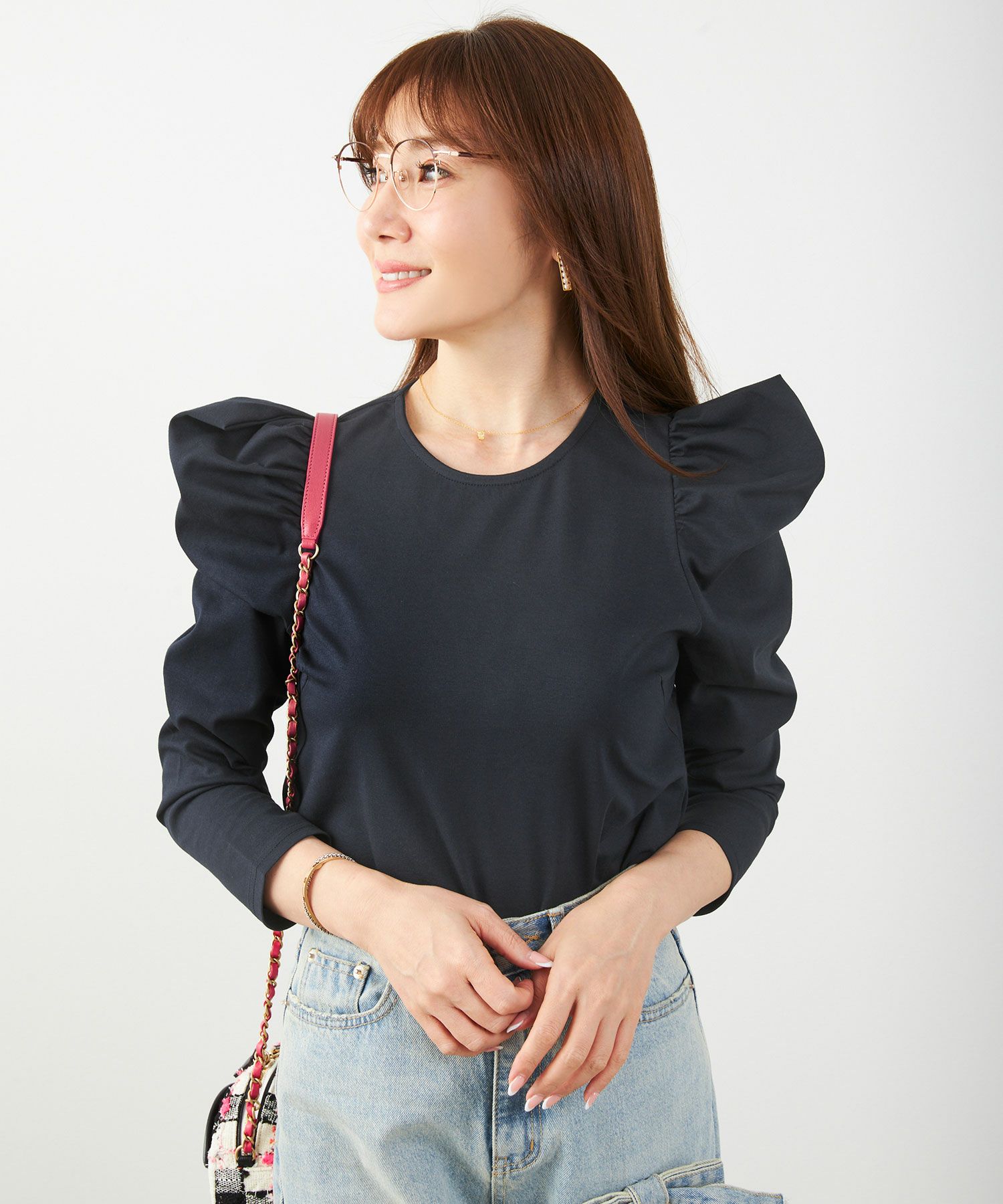 手洗い可 トップス レディース オフィス かわいい 大人 きれいめ 白黒 ボーダー おすすめ 人気 ジョイントスペース