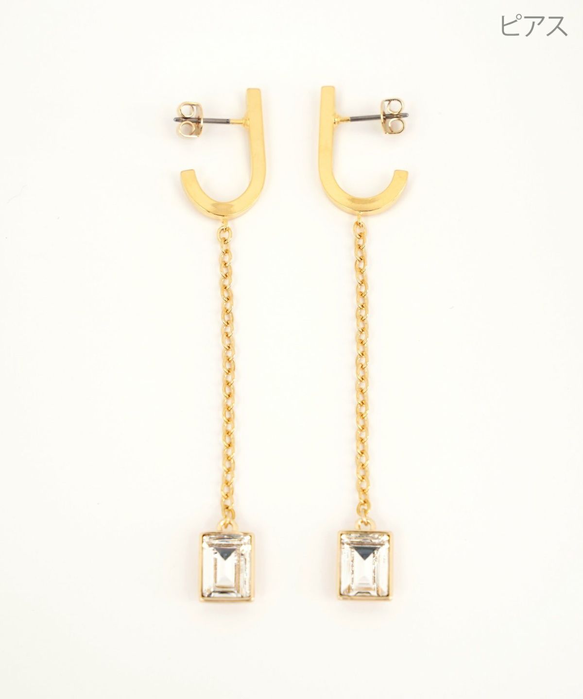 クリスタル スウィング ピアス イヤリング Crystal Swing Pierce Earring