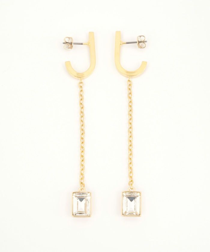 クリスタル スウィング ピアス イヤリング Crystal Swing Pierce Earring