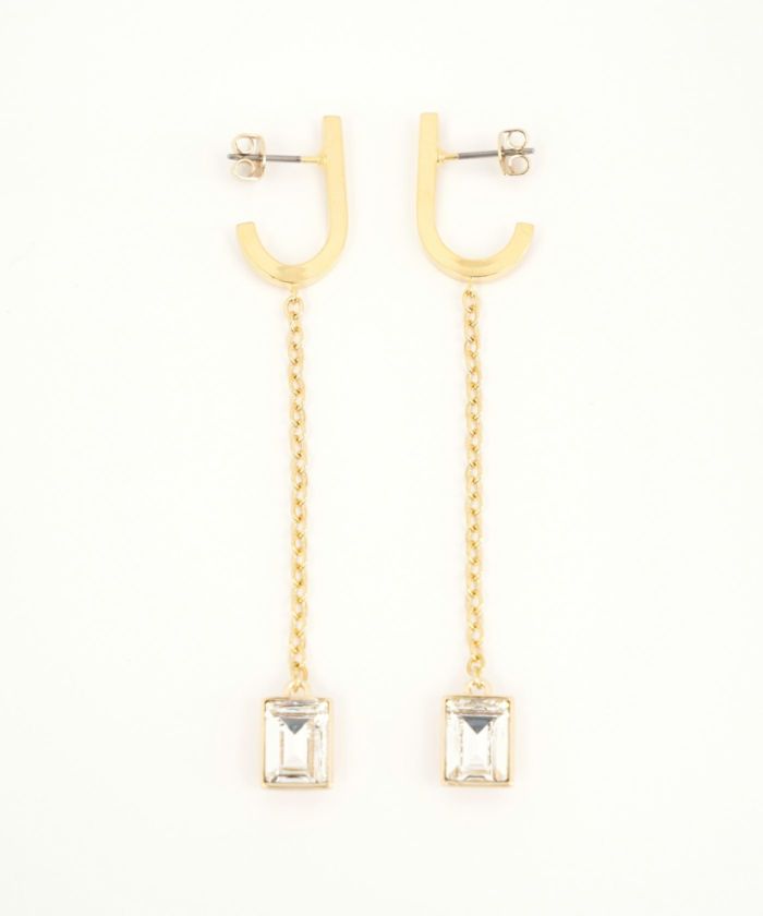 クリスタル スウィング ピアス イヤリング Crystal Swing Pierce Earring