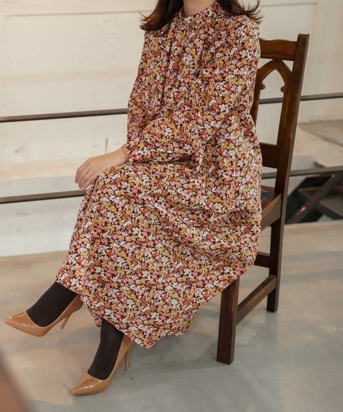 専用です。ジョイントスペース　huit リバティ　スカート CLEARANCE-SALE ティアード スカート Made with Liberty Fabric