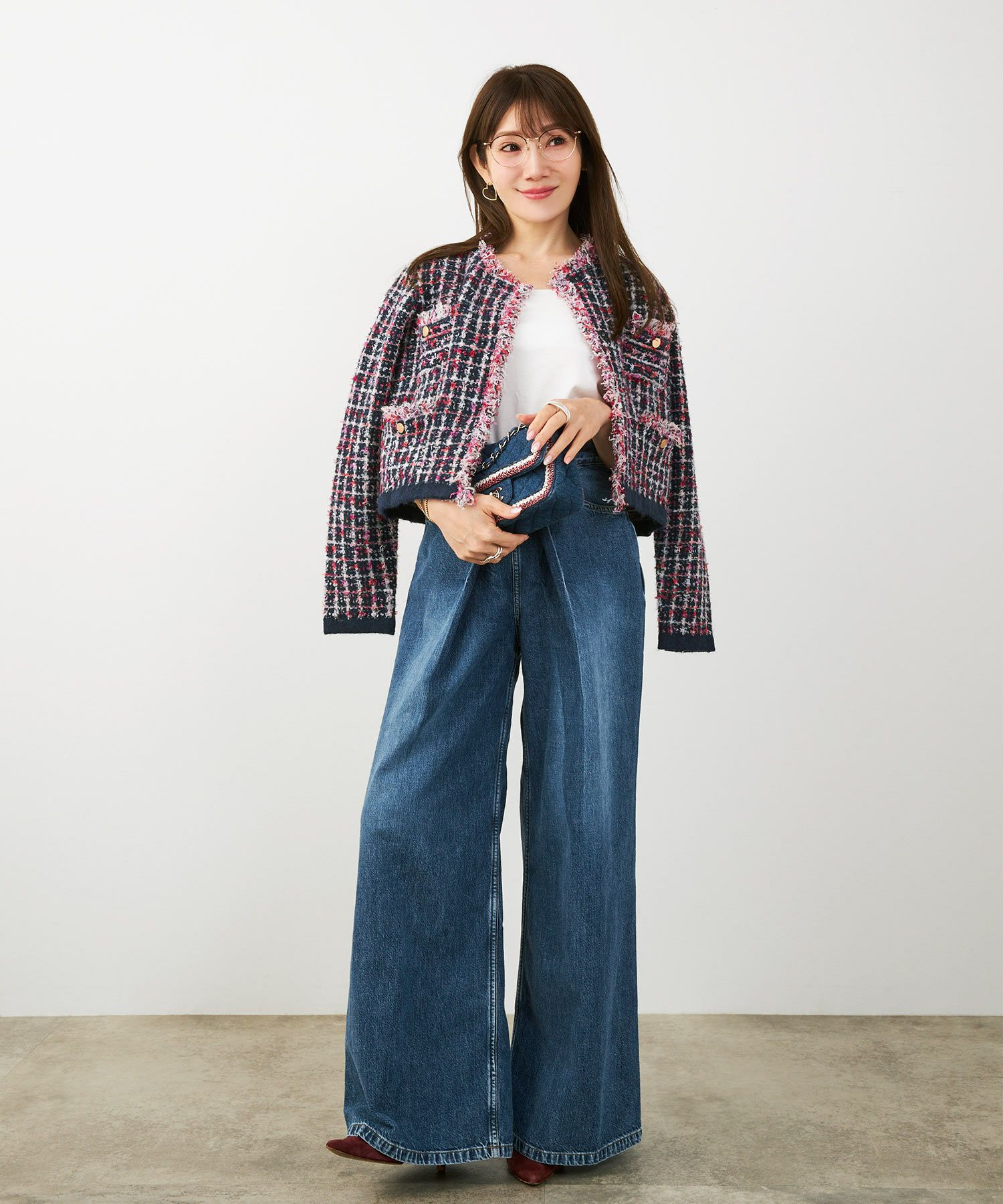 手洗い可 ニット カーディガン レディース 秋冬 ショート丈 オフィス 青 色 厚手 おしゃれ 洗濯 ジョイントスペース