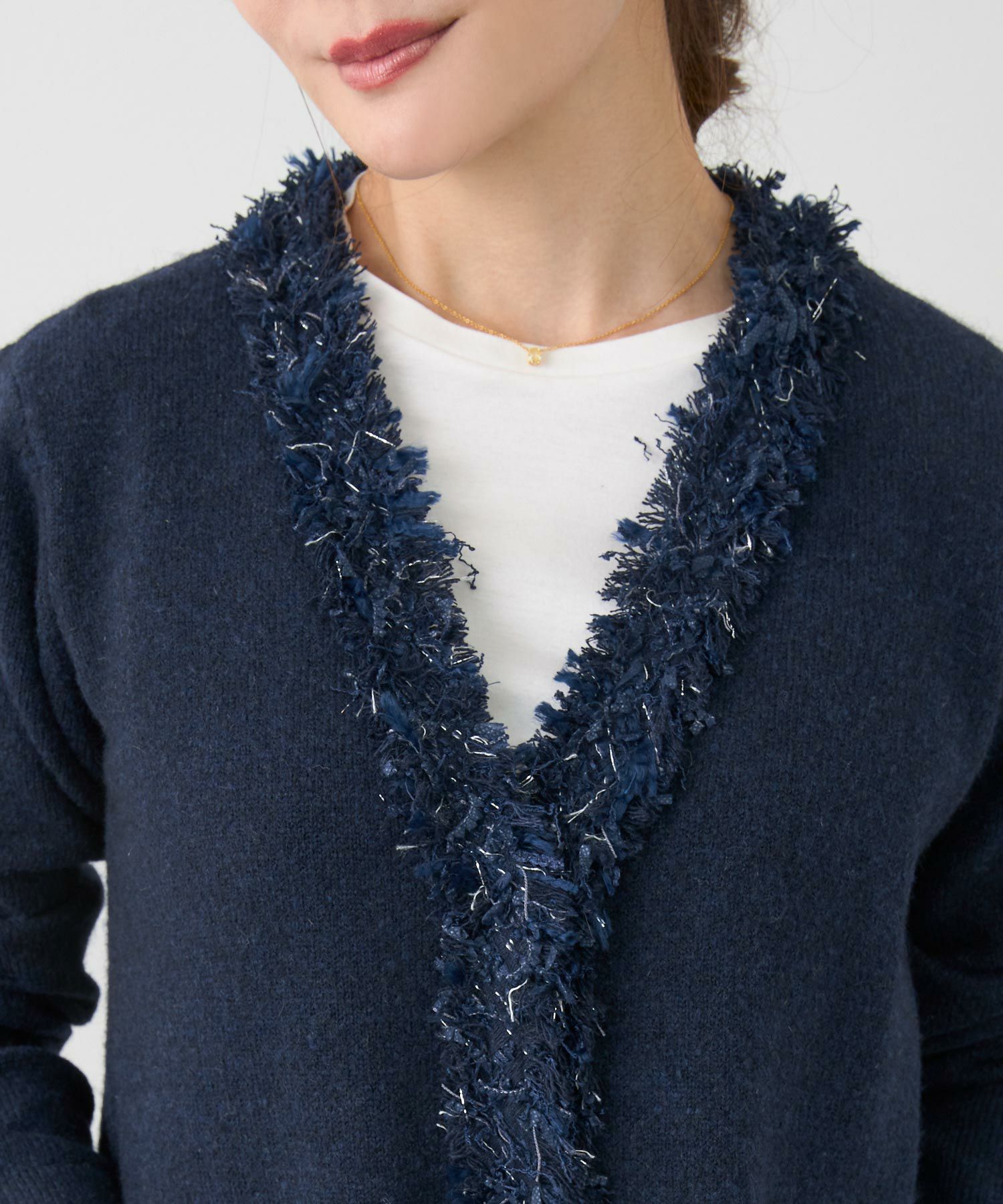 手洗い可 ニット カーディガン ロング 秋春冬 可愛い 長袖 色 オフィス きれいめ 大人 ふわふわ ジョイントスペース