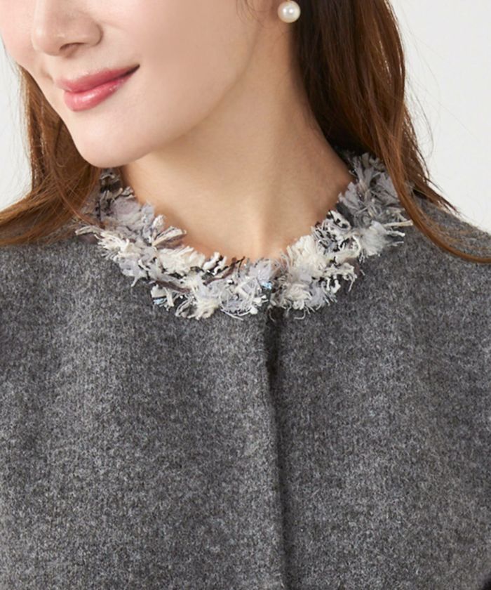 極美品♡ルネ♡ニットツイードカーディガン b6ffa156fc08983ac5dc61eeeba816