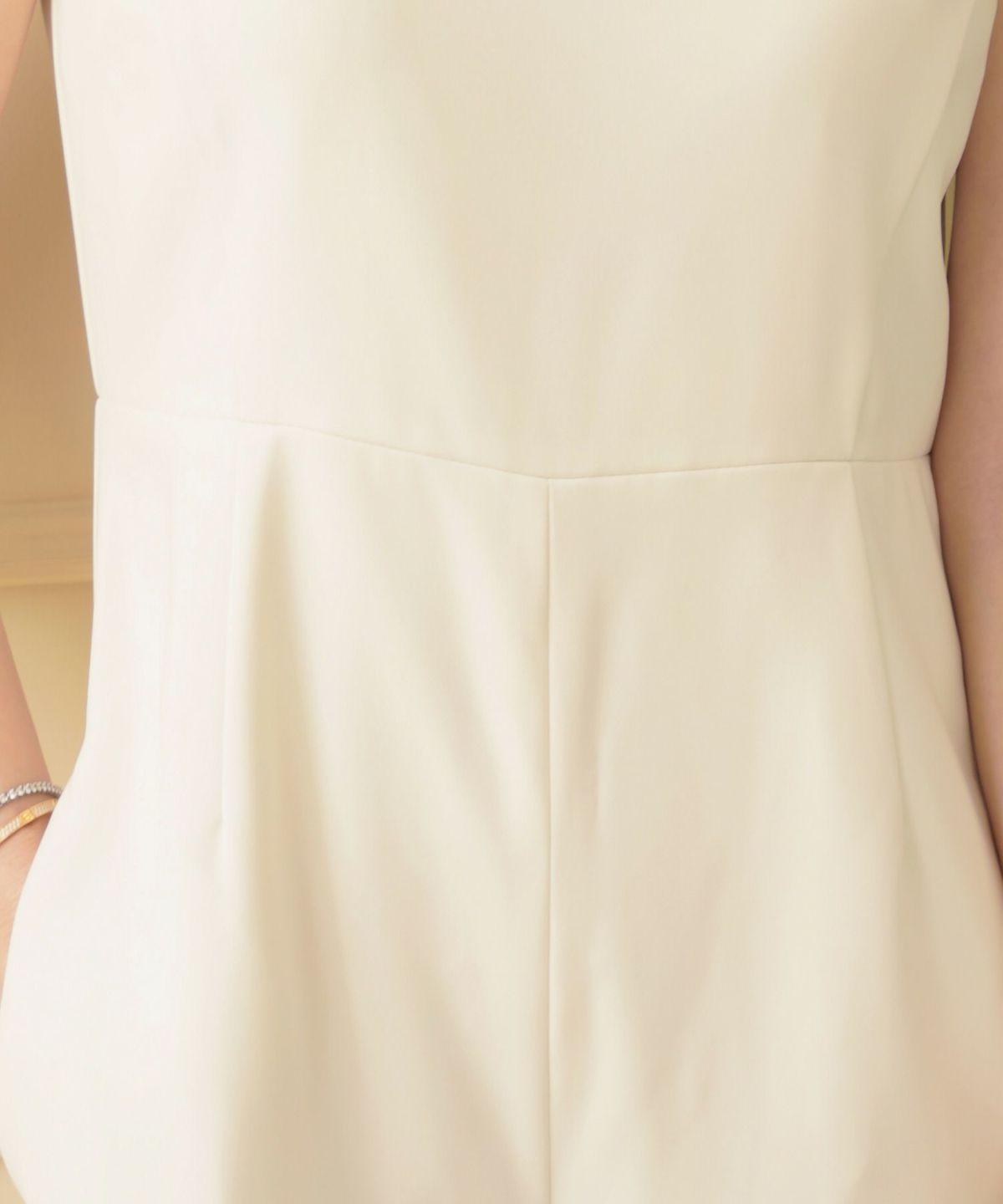 手洗い可レディースオフィスきれいめフォーマル白黒紺かわいいオールインワンエレガントおしゃれジョイントスペース