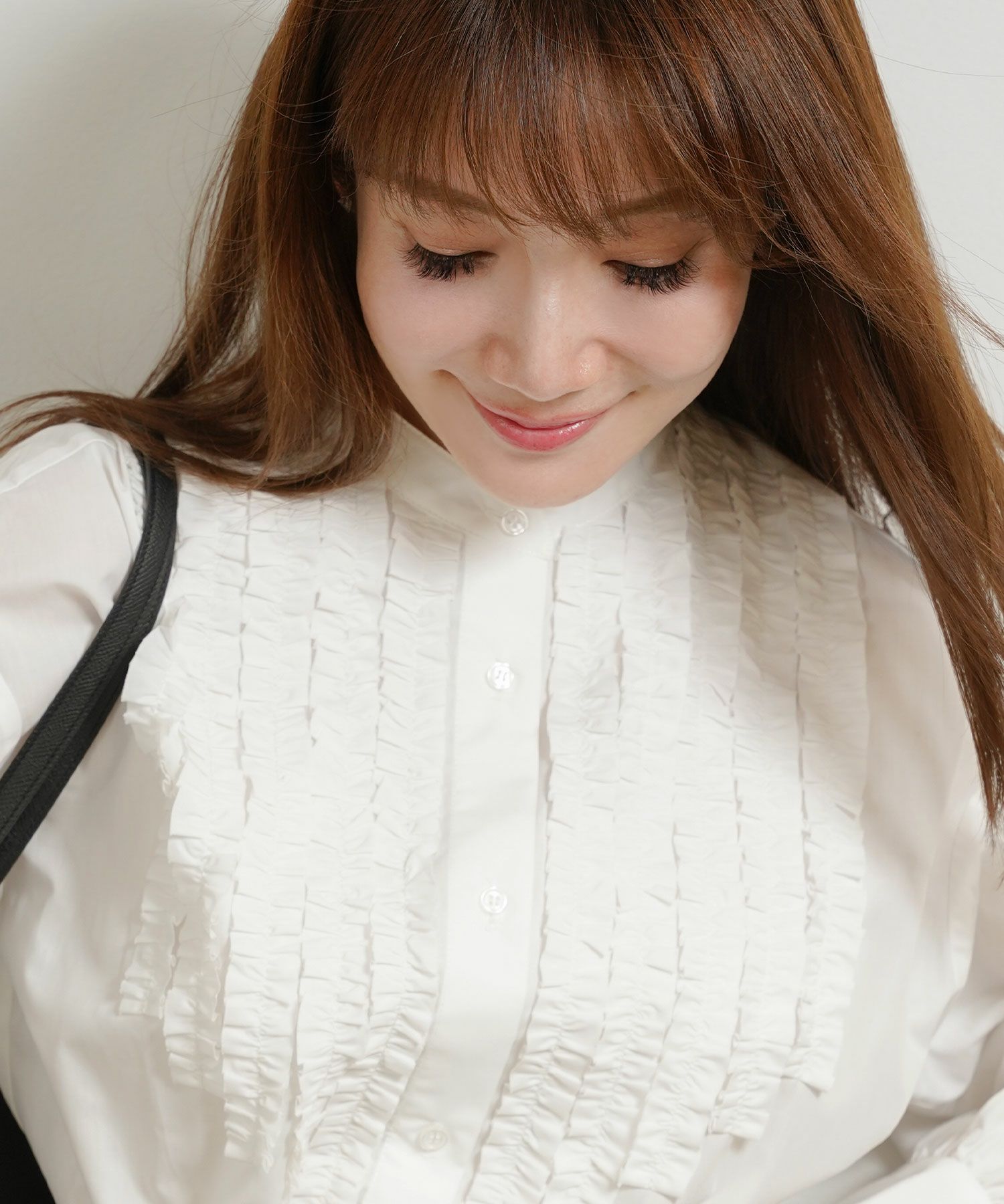 専用 girlish パプリカブラウス 新品 ホワイト（herlipto H Boa Logo  