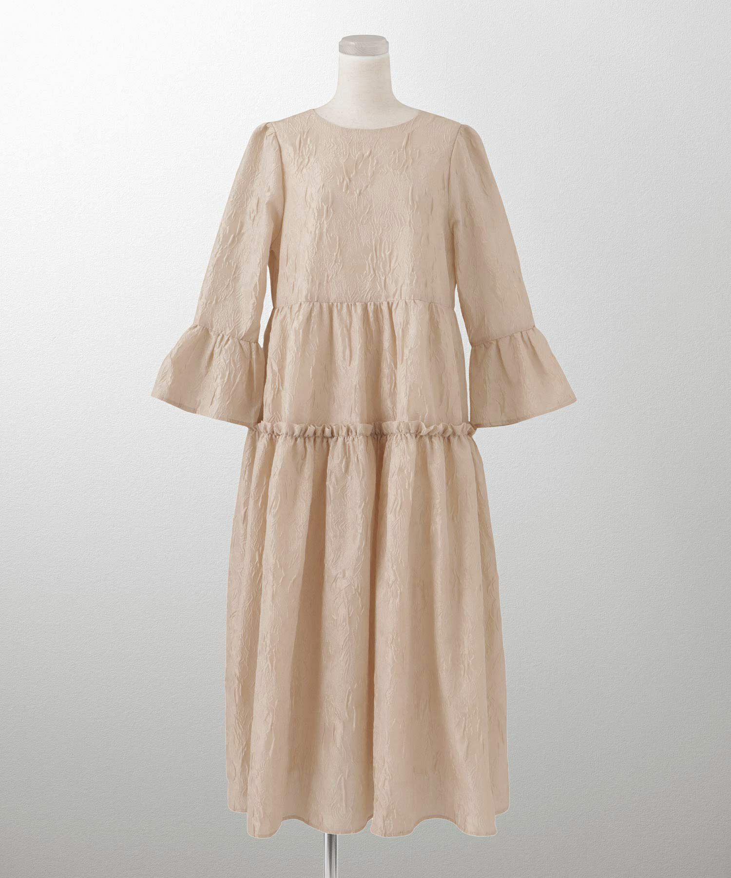 miccar ベルスリーブワンピース（EMILIO PUCCI ワンピース 34(XS位) 白  