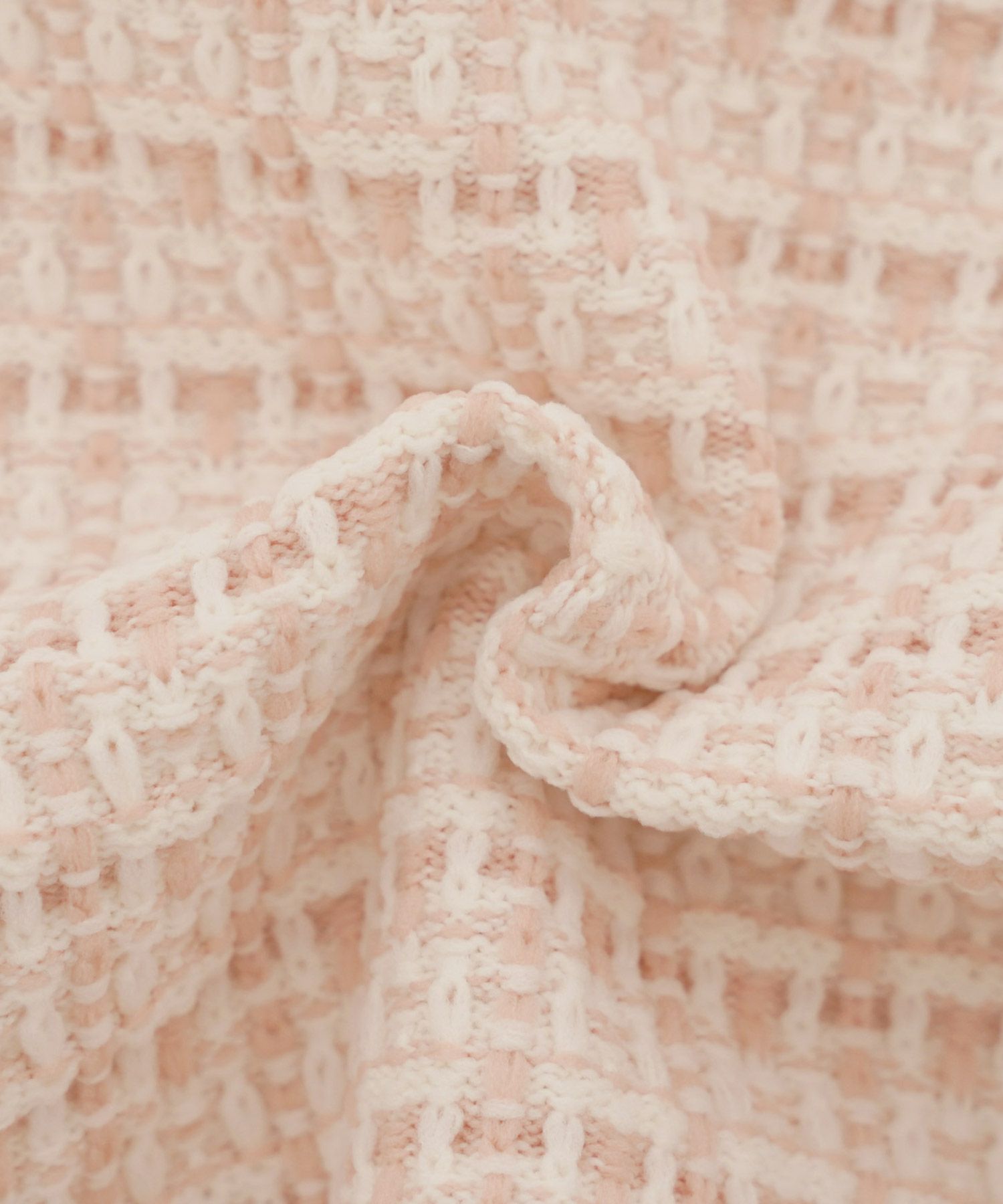 レディース/ニット/ジャケット/ノーカラー/クルーネック/セレモニー/入卒/授業参観/式/きれいめ/上品/シンプル/ストレッチ/オケージョン/入園/卒業/エレガント/アイボリー/ピンク/ボーダー/ネイビー/アソート柄/ツイード/新色/グレー/ライトグレー/無地/入卒園