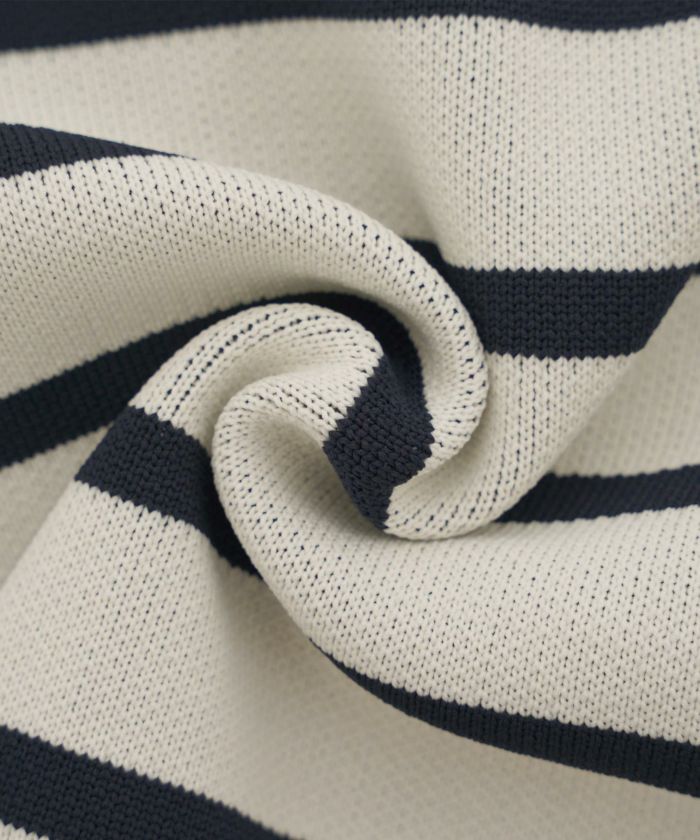 レディース/ニット/ジャケット/ノーカラー/クルーネック/セレモニー/入卒/授業参観/式/きれいめ/上品/シンプル/ストレッチ/オケージョン/入園/卒業/エレガント/アイボリー/ピンク/ボーダー/ネイビー/アソート柄/ツイード/新色/グレー/ライトグレー/無地/入卒園