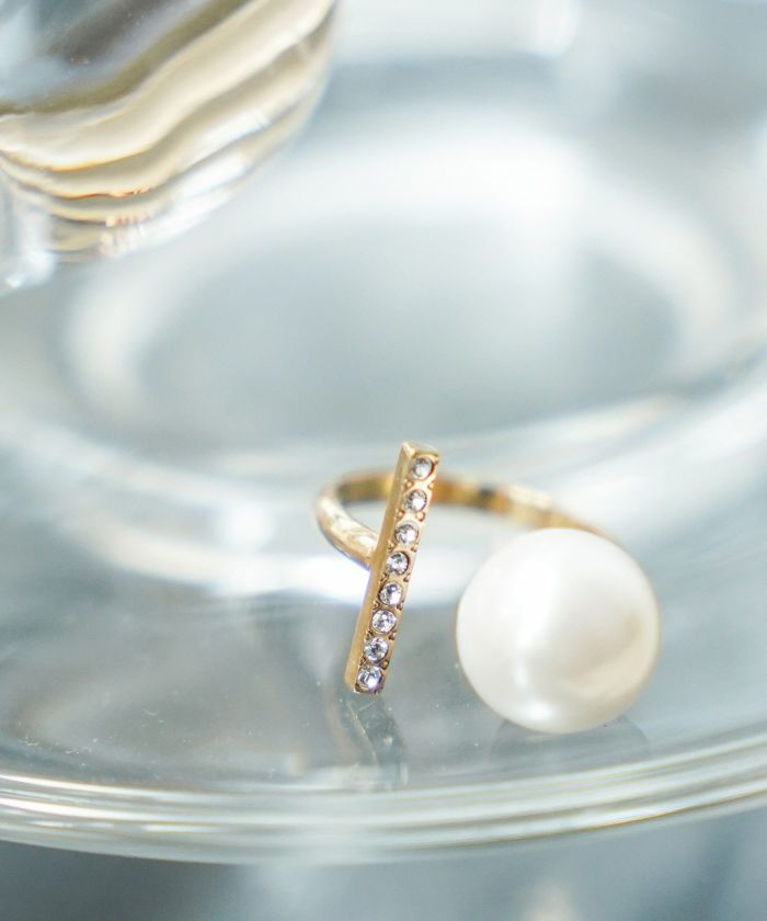 パール ライン リング Pearl Line Ring