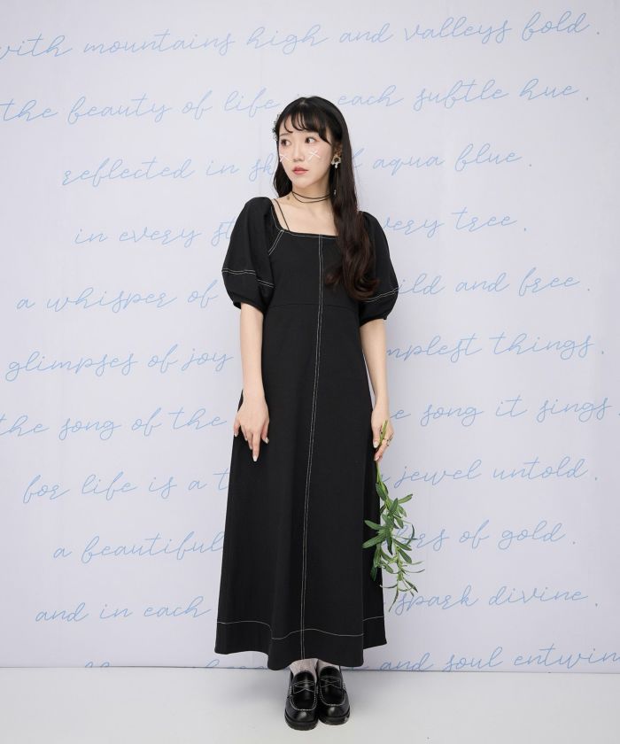 週末限定お値下げ中Theory luxe スリーブレスAラインワンピース 小柄マキシスタイル夏の定番｜Aラインタックワンピース | ワンピース