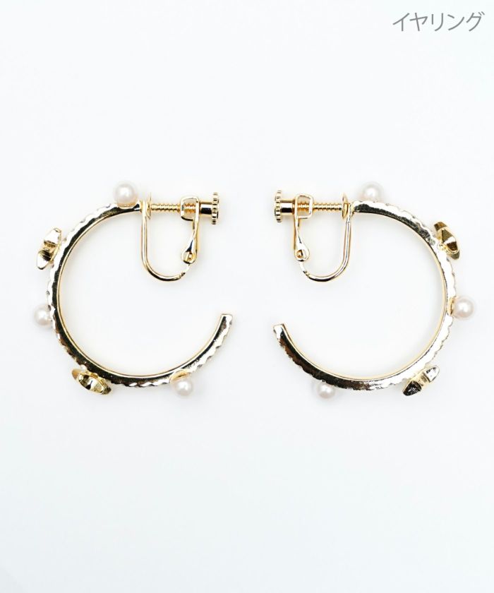 ナイト サークル ピアス イヤリング Night Circle Pierce Earring