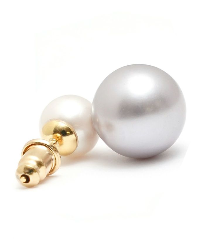 バイカラー パール ピアス Bicolor Pearl Pierce