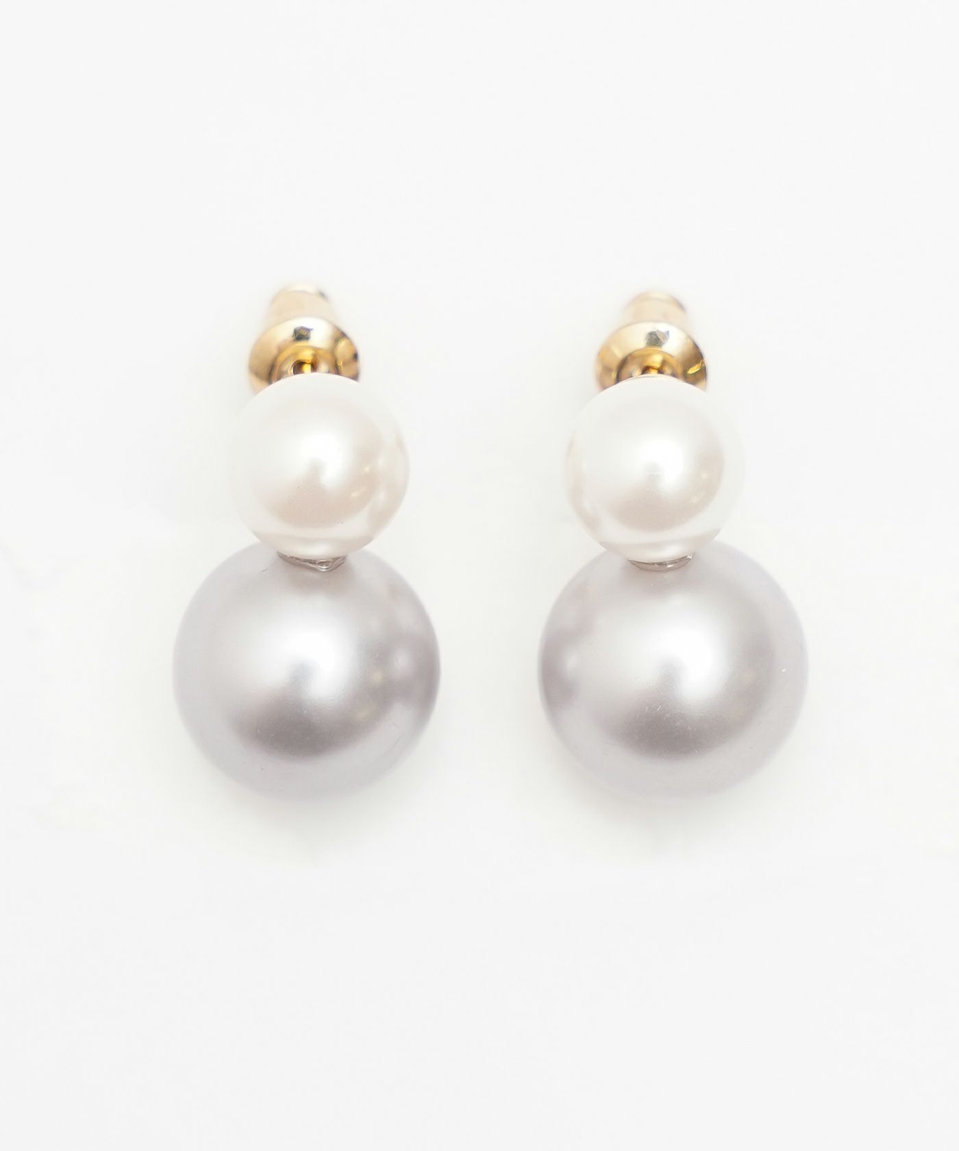 バイカラー パール ピアス Bicolor Pearl Pierce