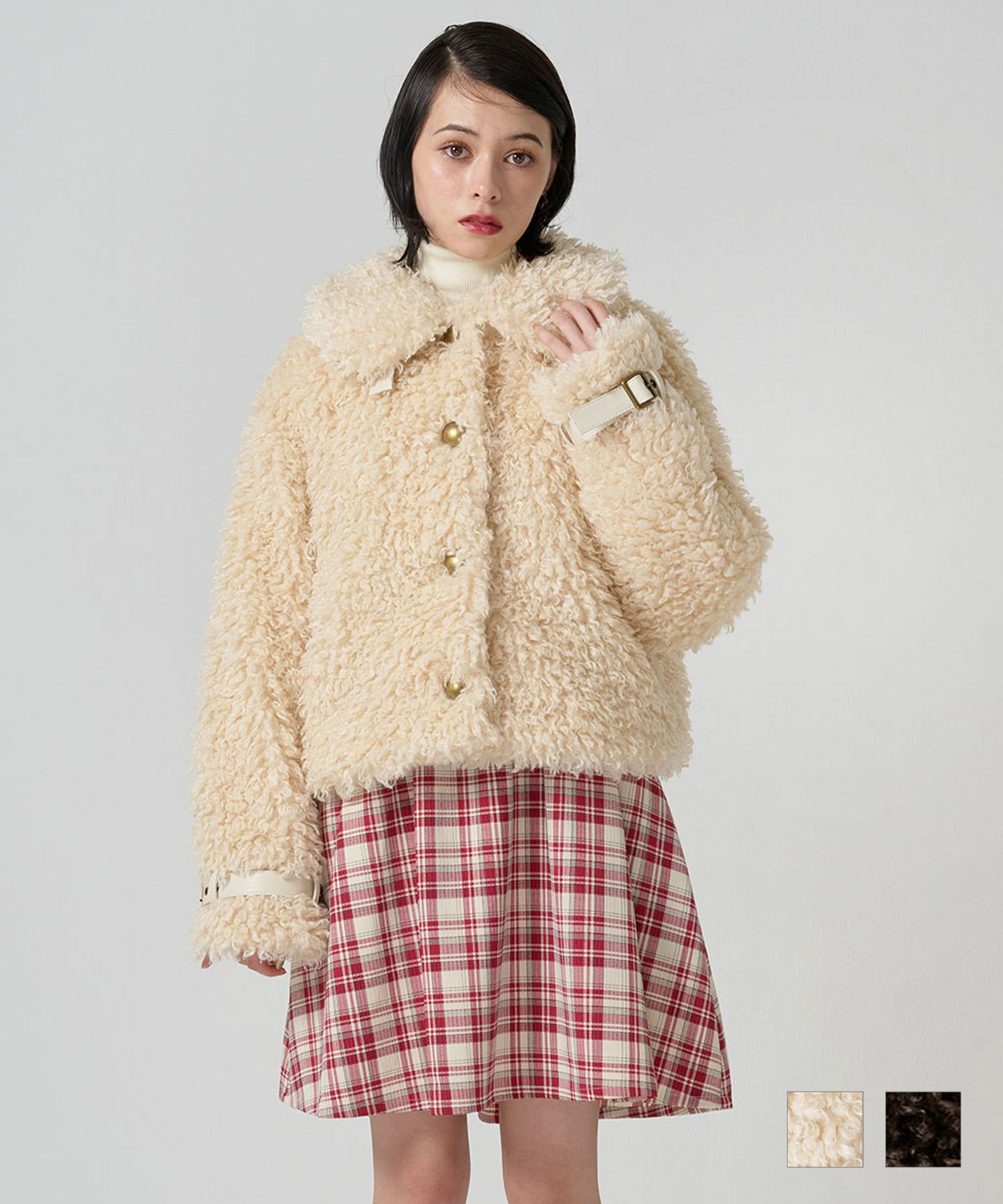 口コミ・レビュー - フェイクファー コート TINA：JOJUN 全2色｜tnj141  