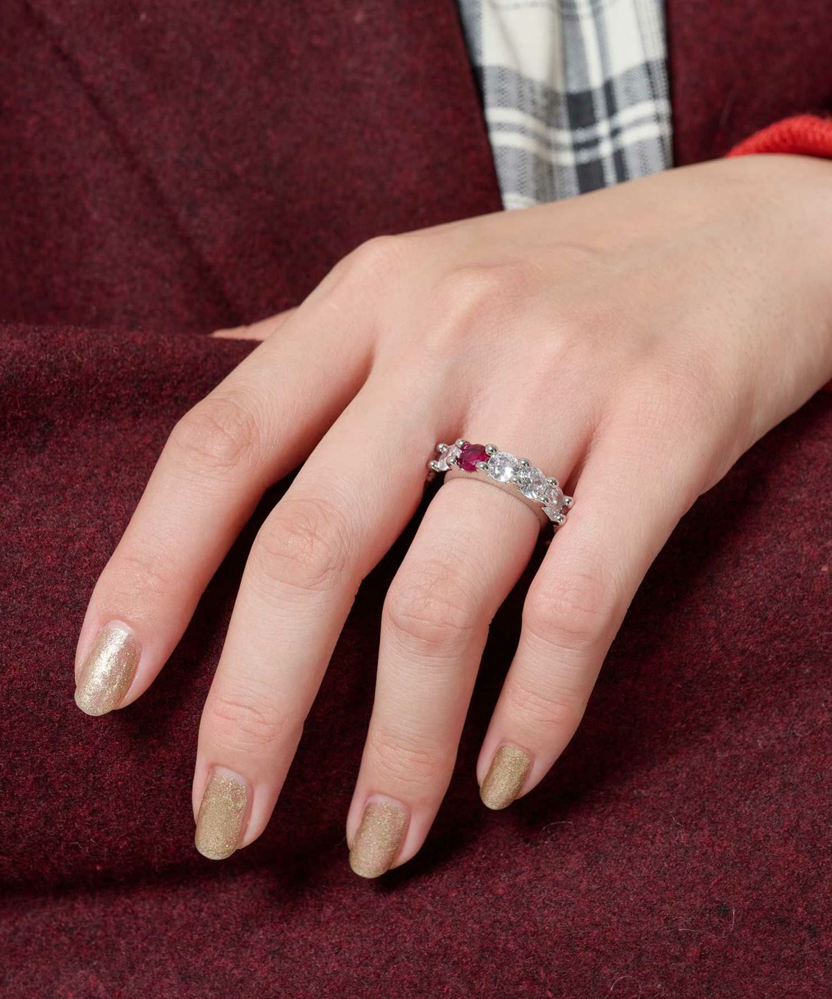 リング/アクセサリー/ジルコニア/キュービック