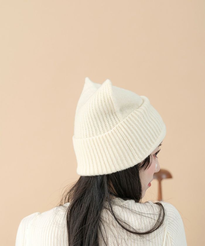 猫耳 ニット キャップ miolite 全3色｜mio984-0110【1