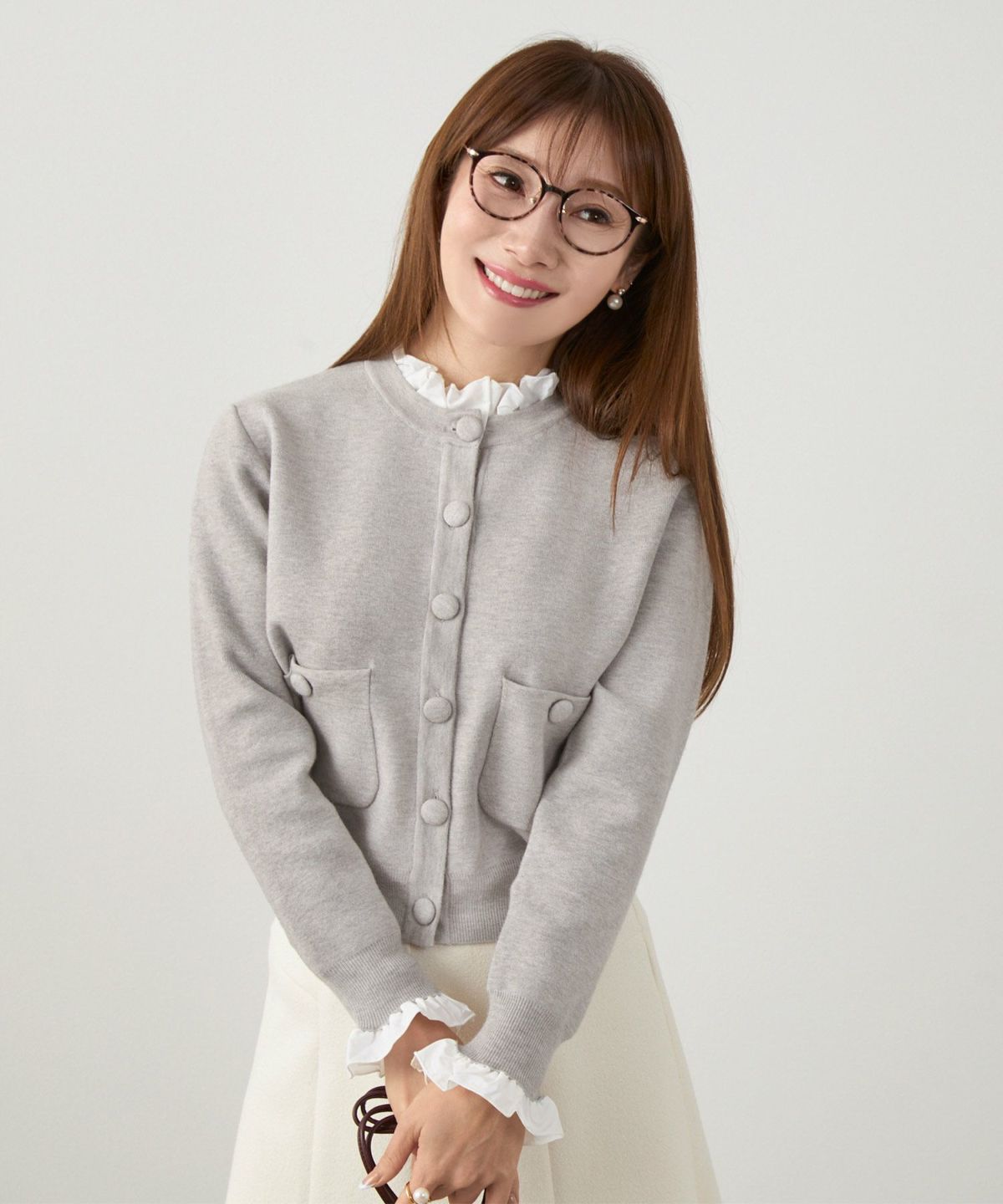 新色追加手洗い可ニットトップスレディースかわいいきれいめオフィス秋冬大人セットアップ対応ジョイントスペース