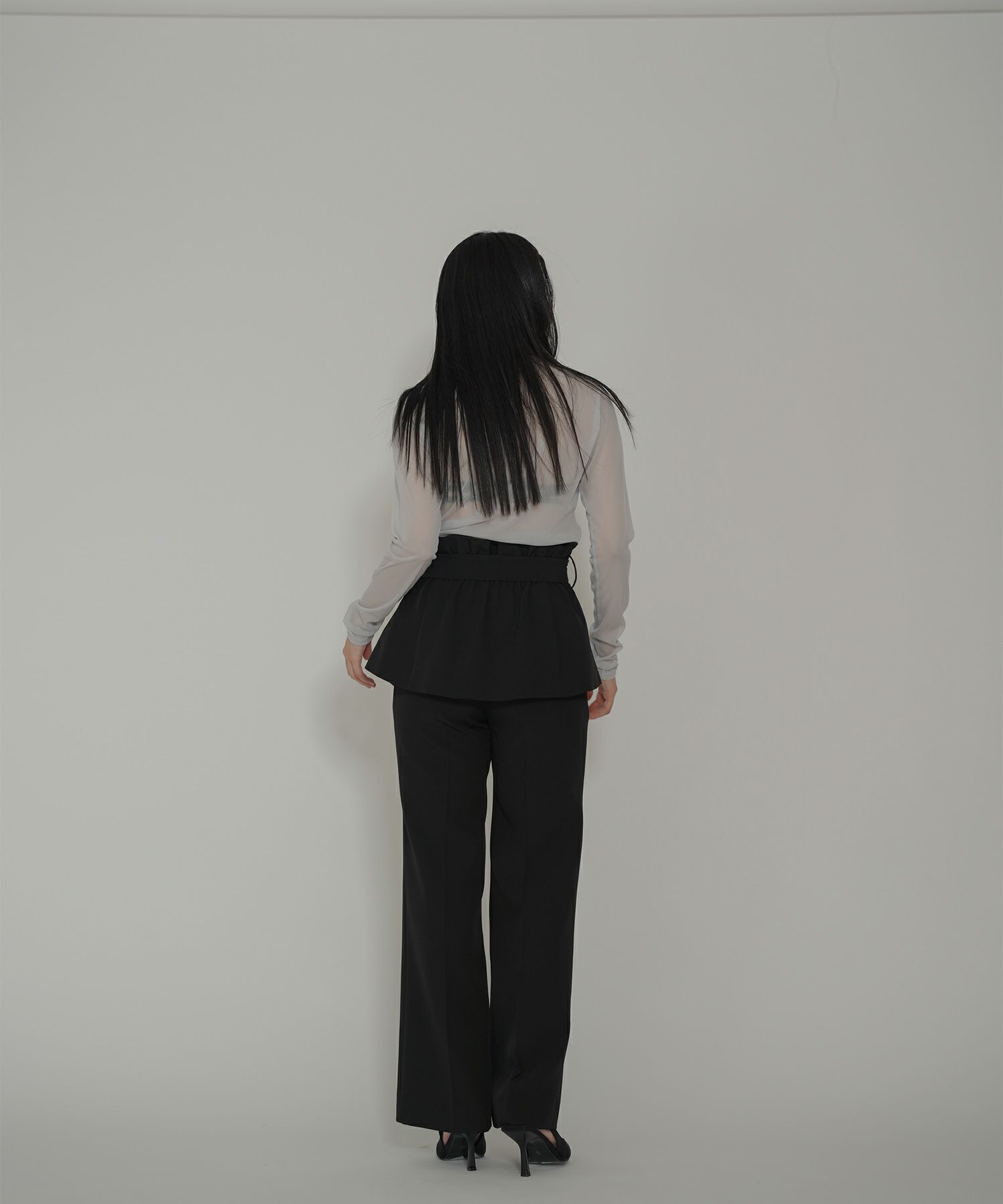 オリジナル 刺繍 シアー カットソー KINO THE KEI