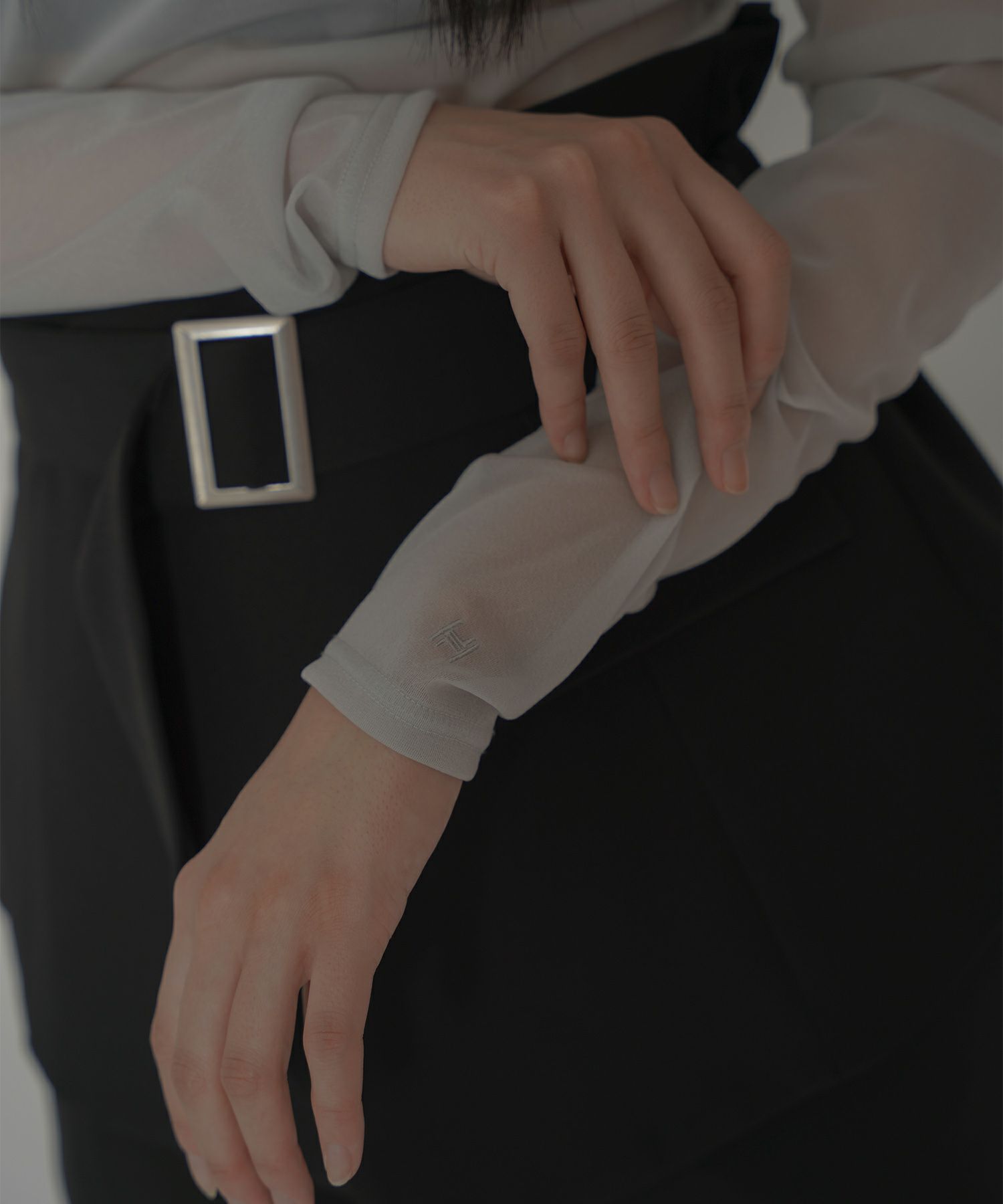 オリジナル 刺繍 シアー カットソー KINO THE KEI