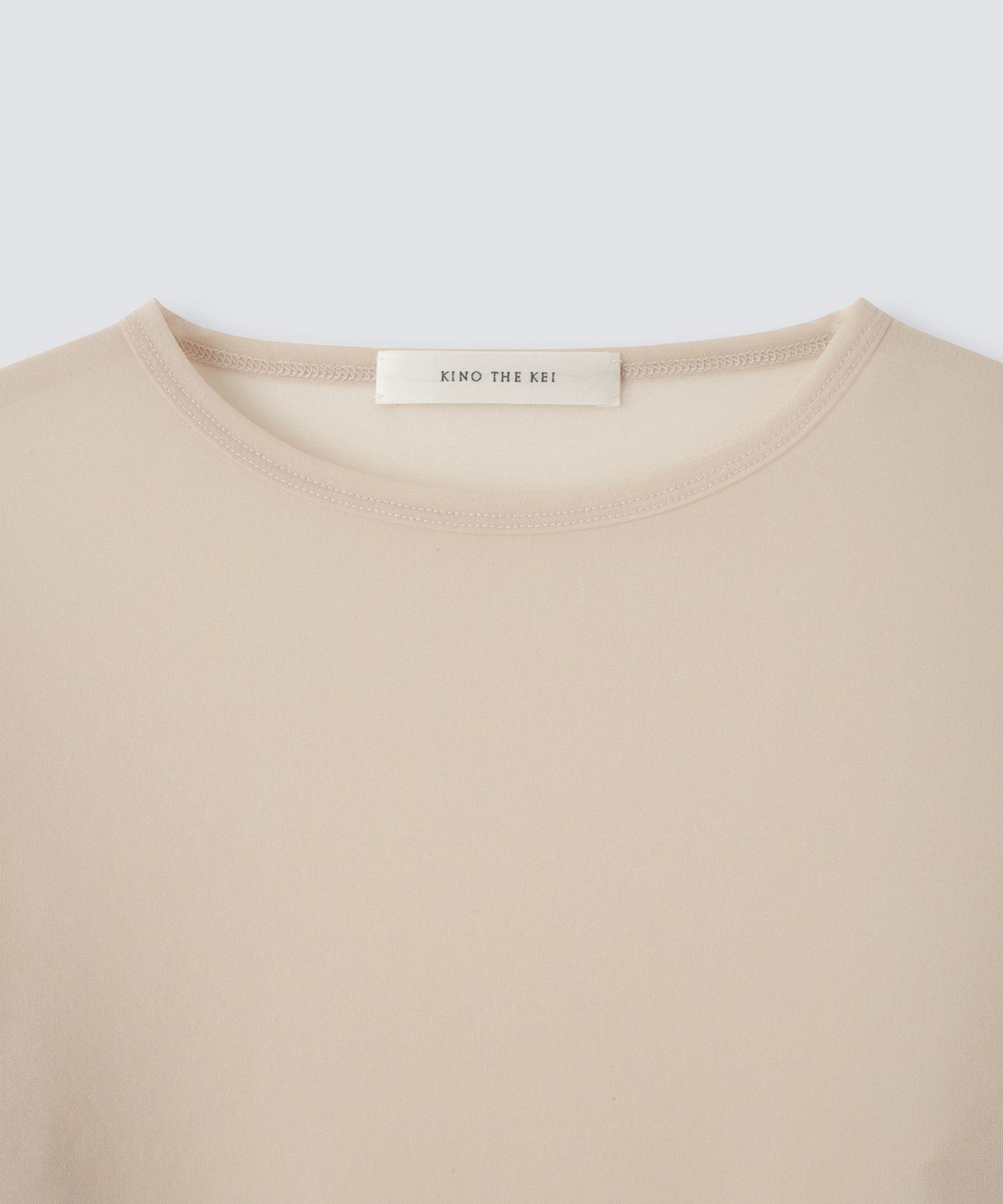 オリジナル 刺繍 シアー カットソー KINO THE KEI