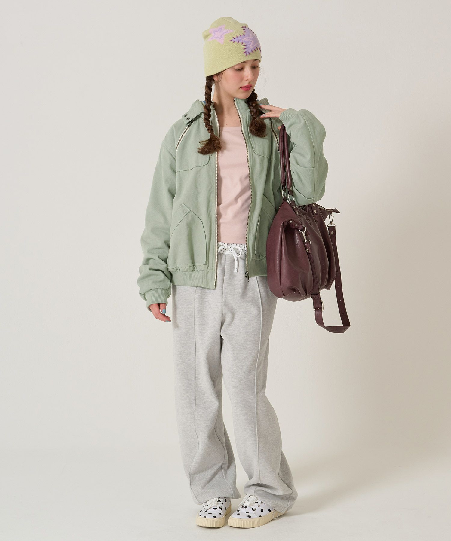 アウター/ジャケット/フード付き