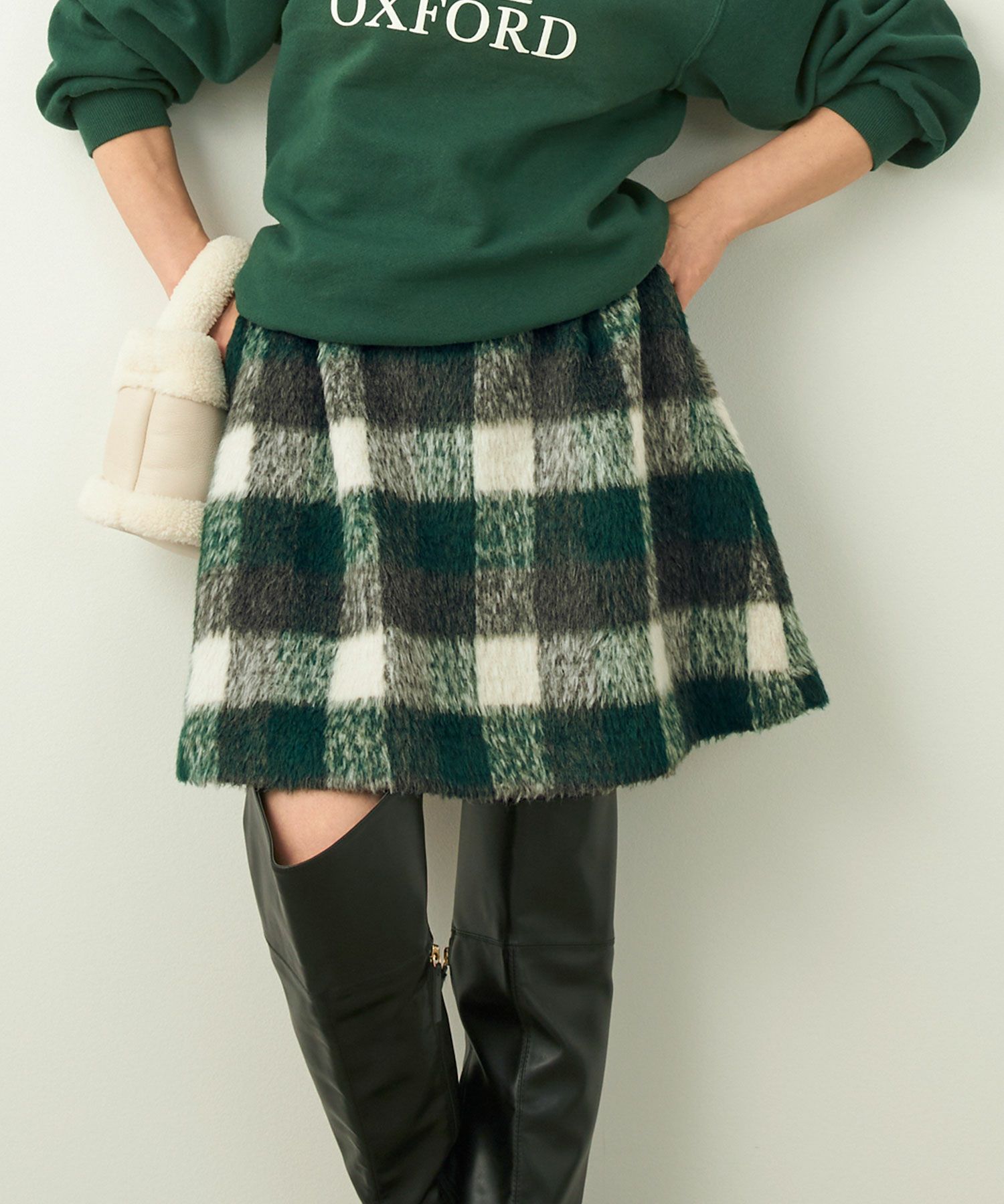 新色追加 手洗い可 ボトムス レディース スカート 柄 かわいい 大人 きれいめ コーデ 冬 ジョイントスペース