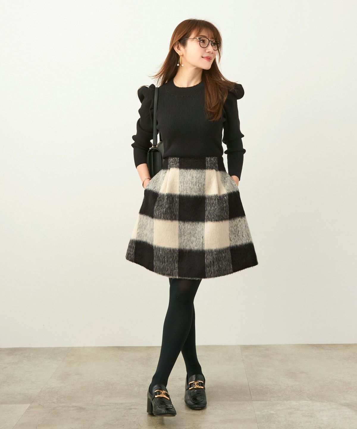 新色追加 手洗い可 ボトムス レディース スカート 柄 かわいい 大人 きれいめ コーデ 冬 ジョイントスペース