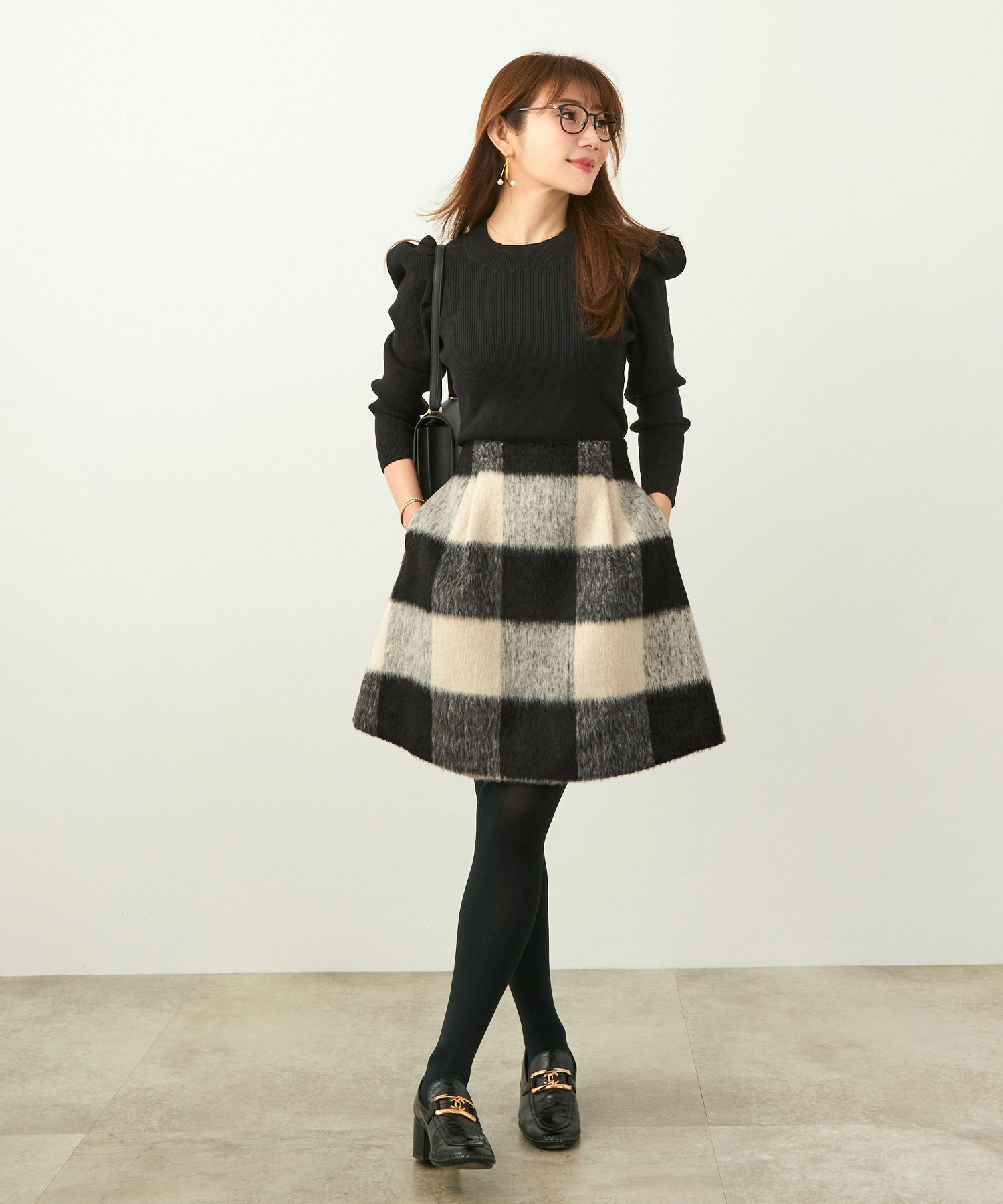 新色追加 手洗い可 ボトムス レディース スカート 柄 かわいい 大人 きれいめ コーデ 冬 ジョイントスペース