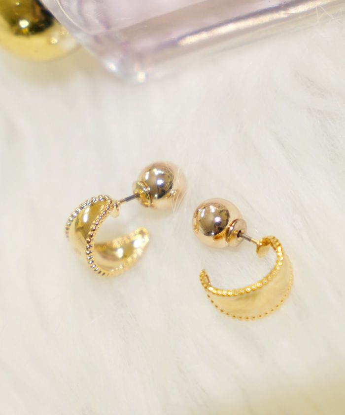 エルカルゴ フープ ピアス Escargot Hoop Pierce